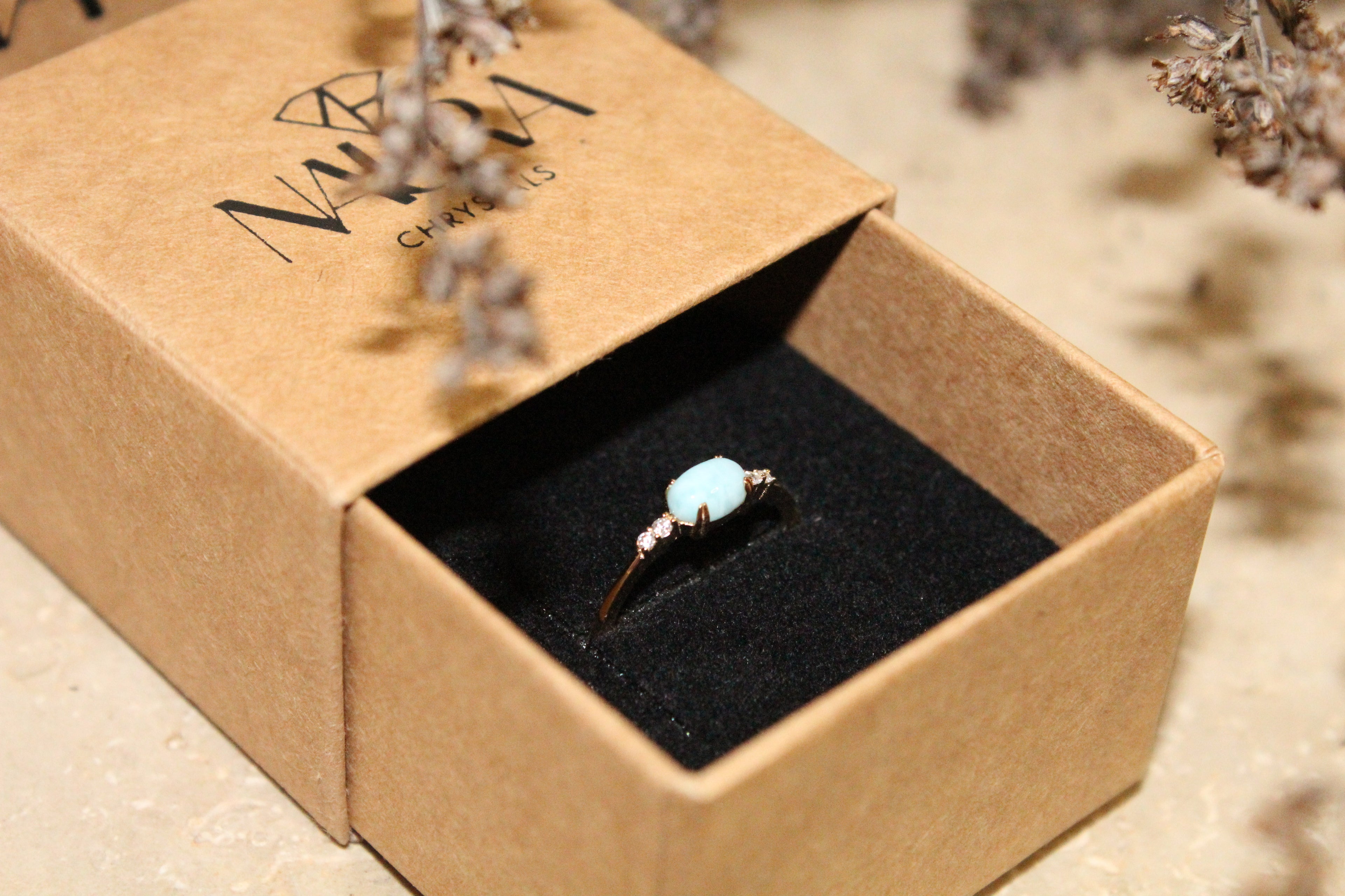 Ring Larimar - Aqualume