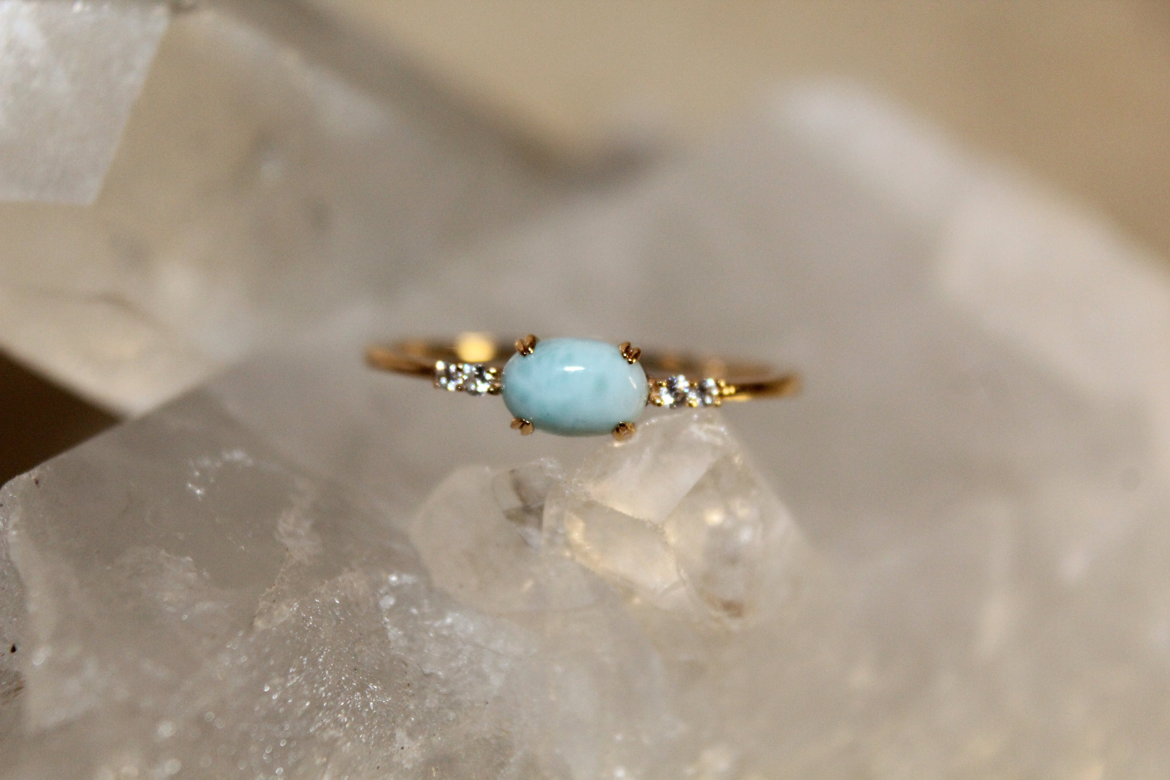 Ring Larimar - Aqualume
