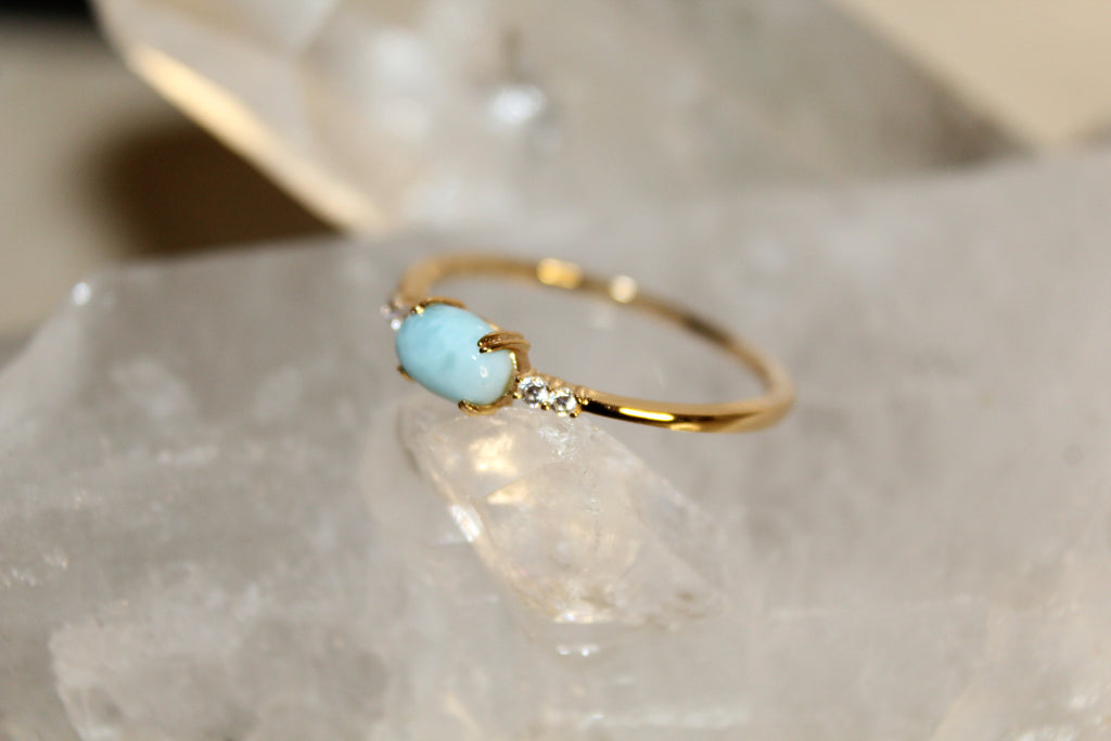 Ring Larimar - Aqualume
