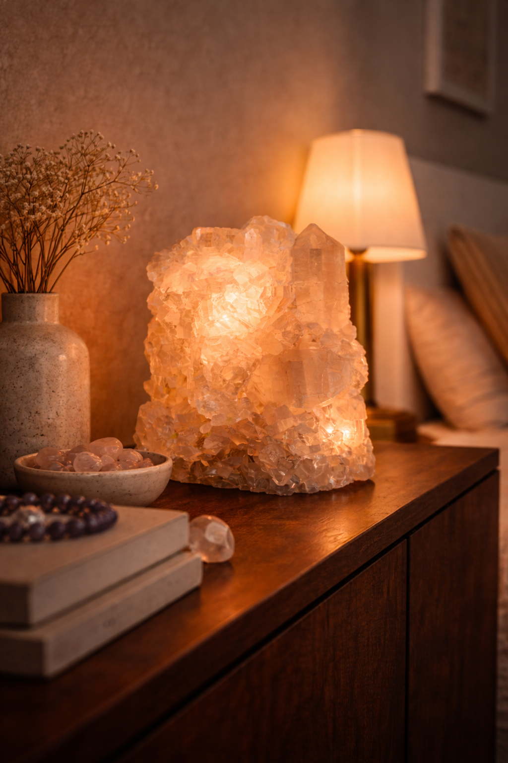 Lampe - Bergkristall #2