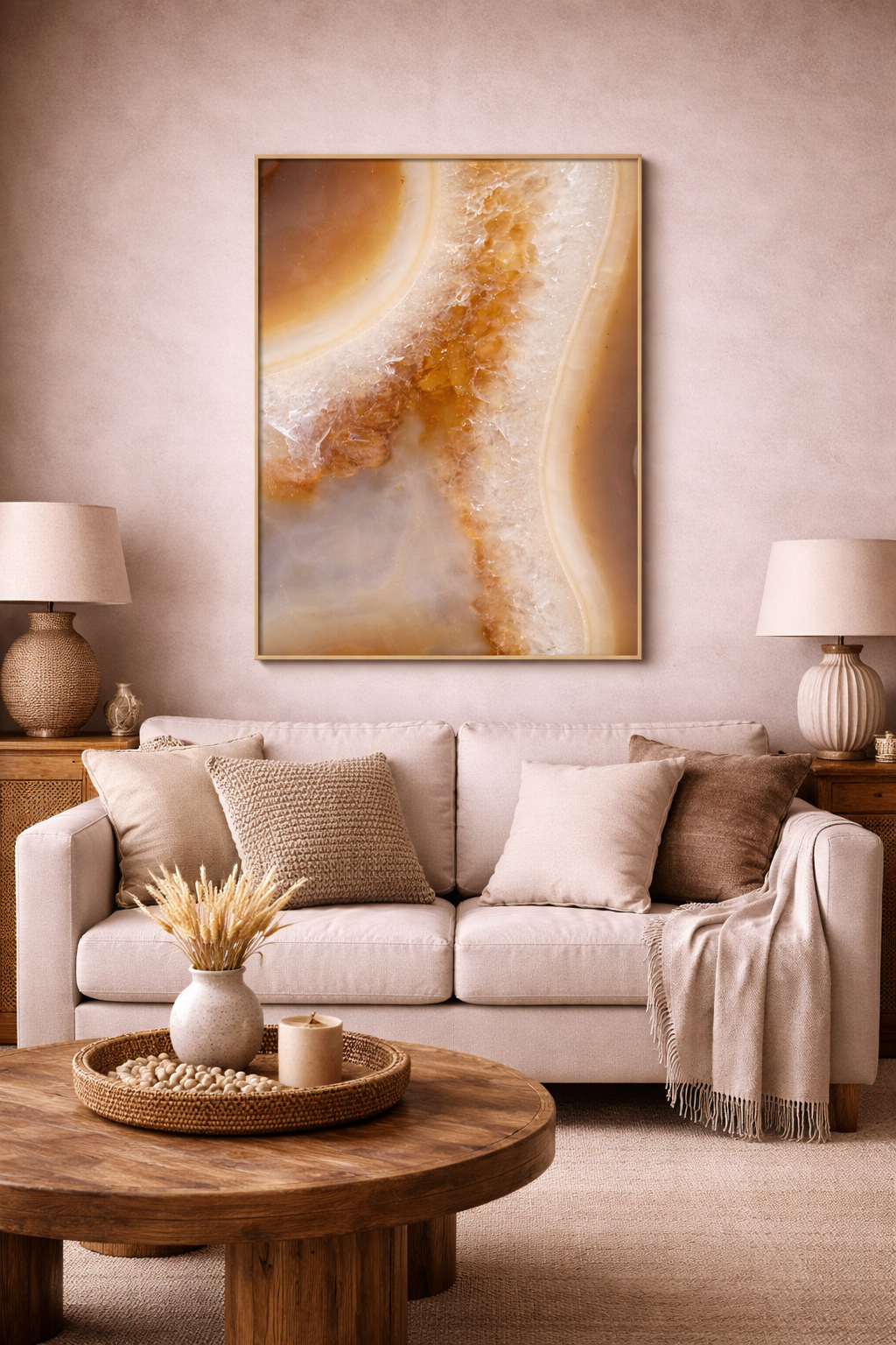 Poster - Agate Glow #1