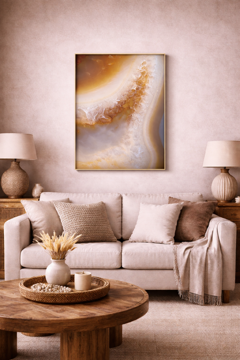 Poster - Agate Glow #1