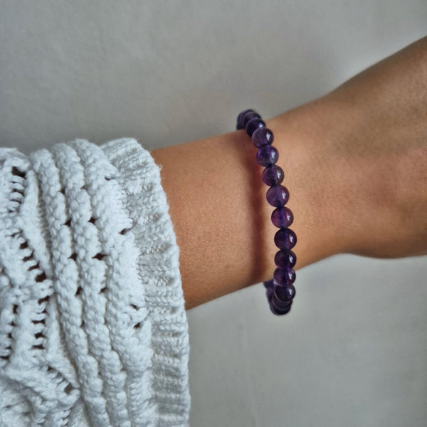 Kugelarmband Amethyst