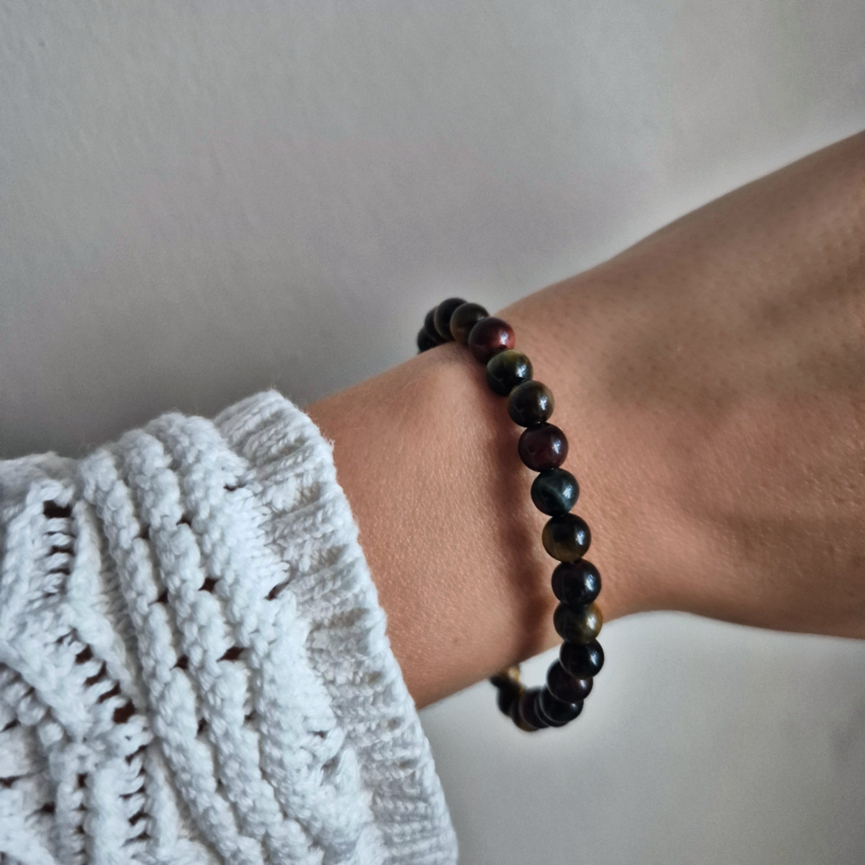 Kugelarmband Tigerauge Multi