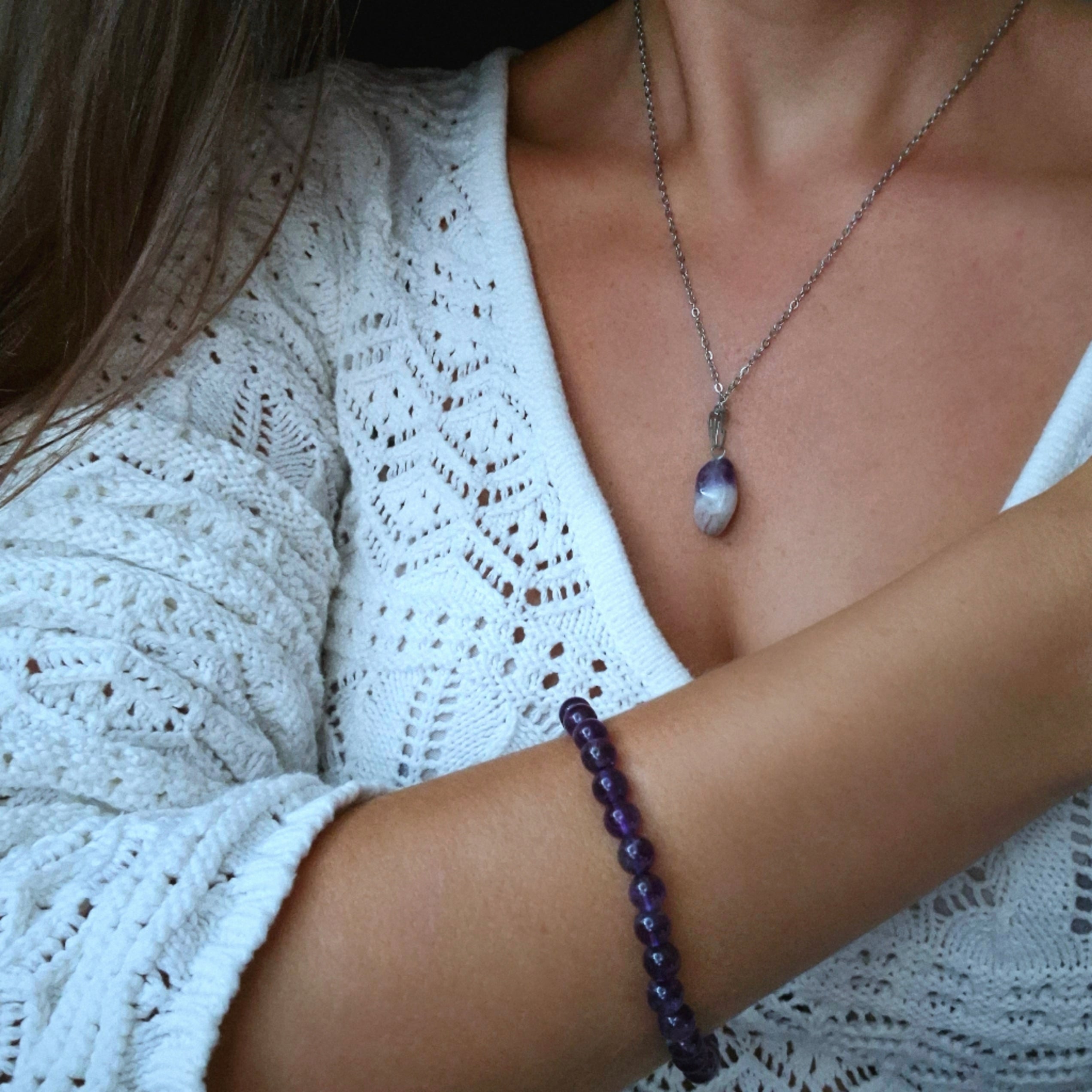 Kugelarmband Amethyst