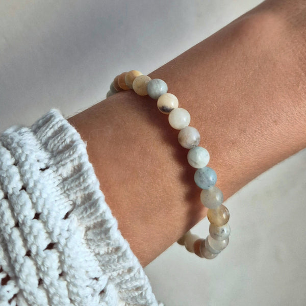 Kugelarmband Amazonit