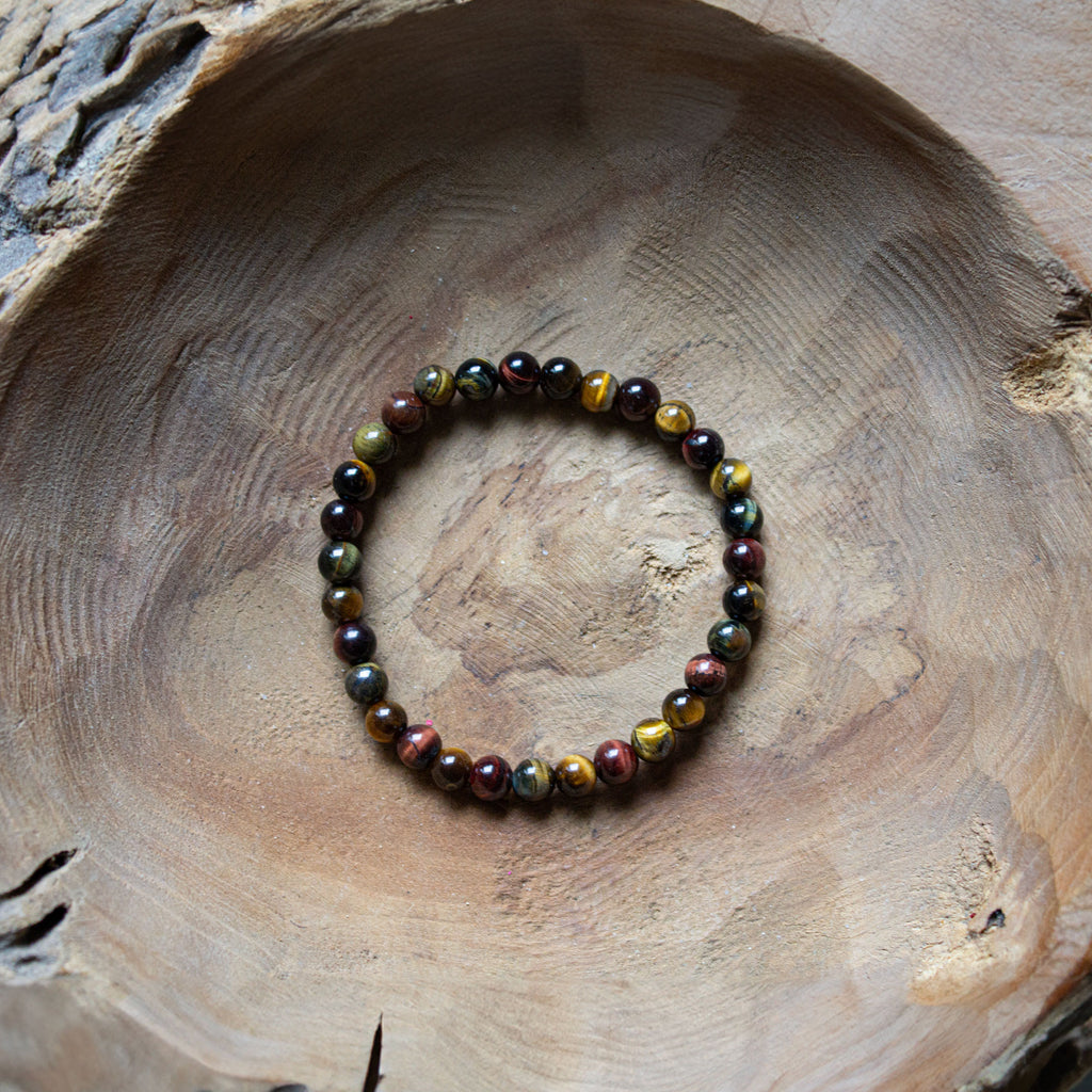 Kugelarmband Tigerauge Multi