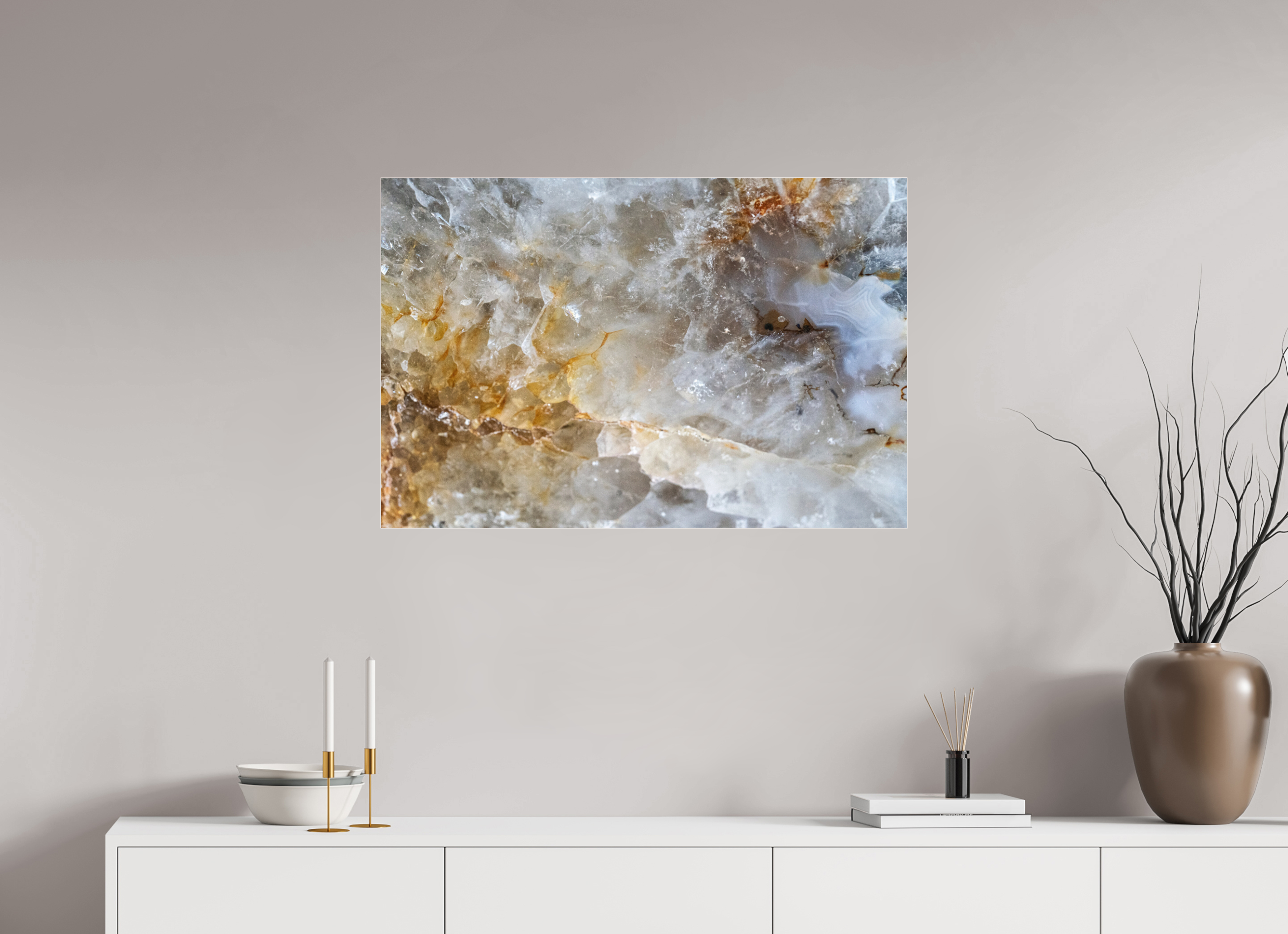 90 x 60 cm, Photo Print Under Acrylic Glass Druck hinter Acrylglas - Kristall #1