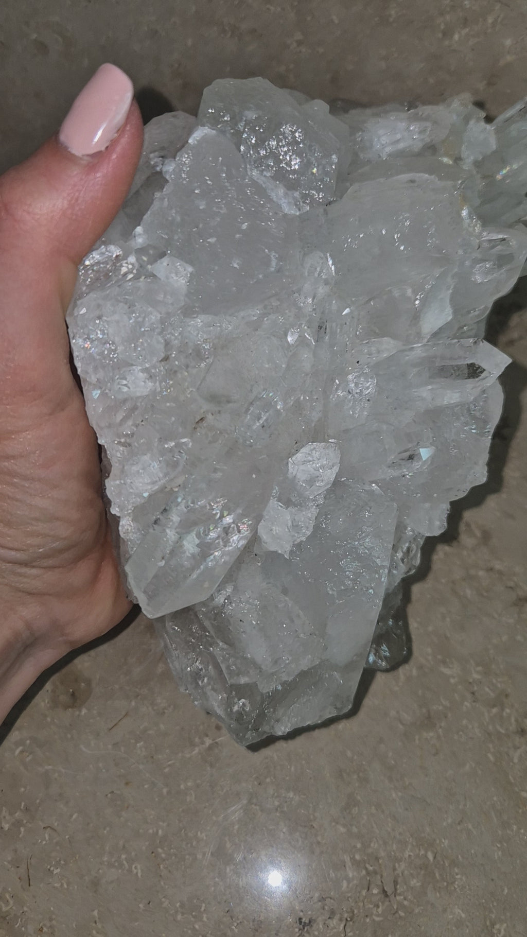 Bergkristall Cluster #3 - A Qualität