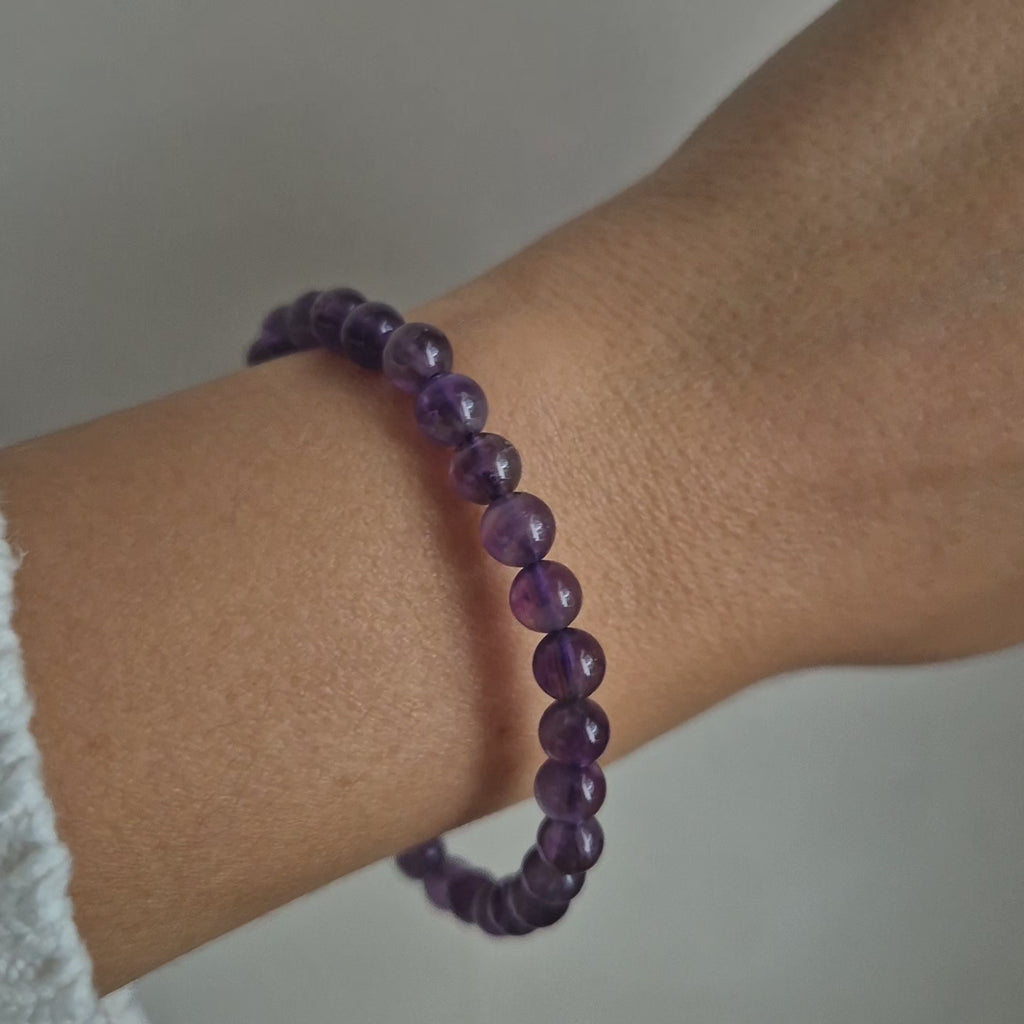 Kugelarmband Amethyst
